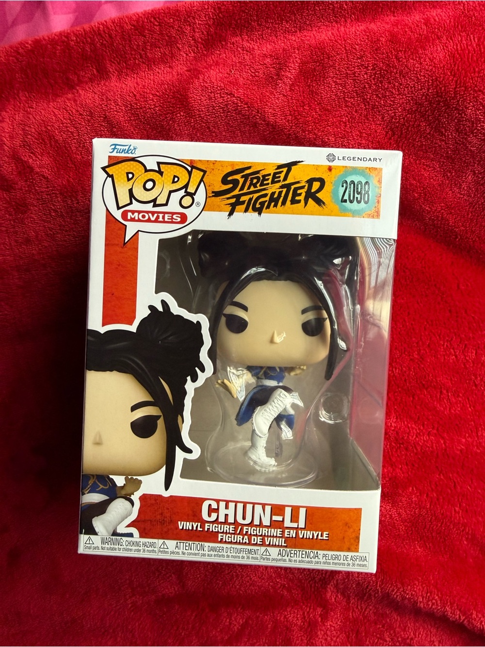 Funko Pop Street Fighter Chun-Li Vinyl Figure - Blue & White